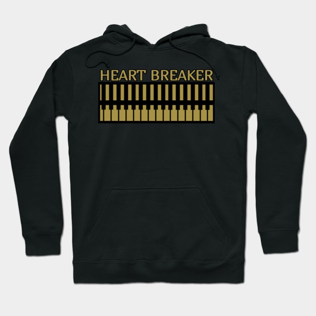 Piano Heart breaker Hoodie by Halloween_House